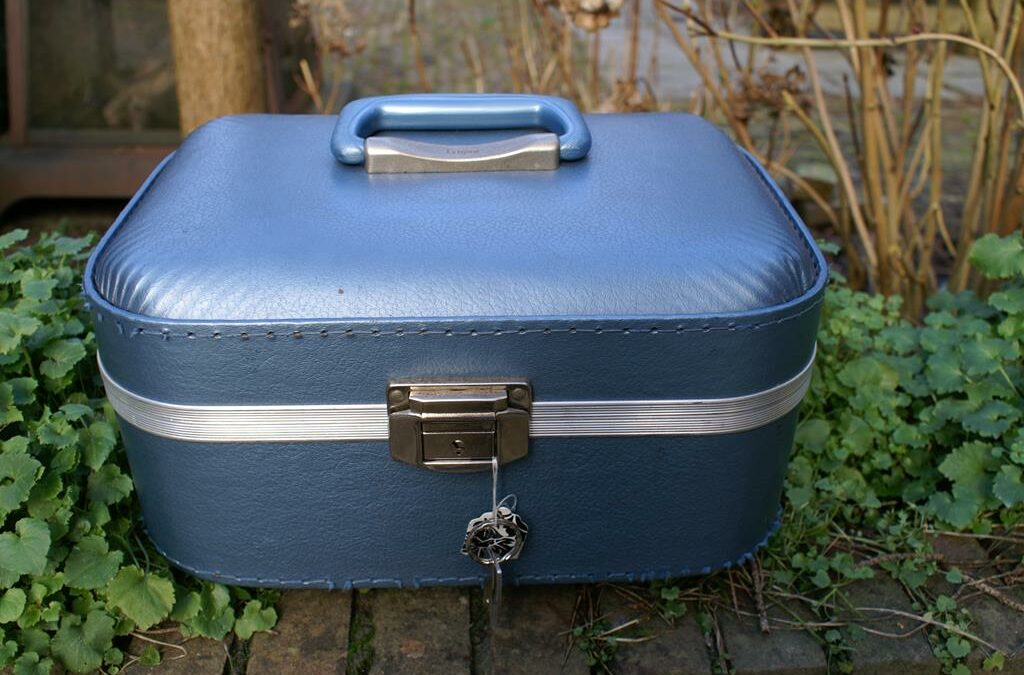 Vintage beautycase € 22,50