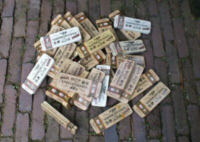 Oude sigarendoosjes € 1,50 p/st