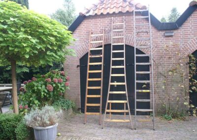 Oude ladders € 45,00 p/st